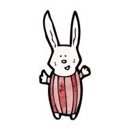 Cartoon Rabbit N163
