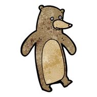 Cartoon Bear N114