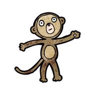 Cartoon Monkey N107