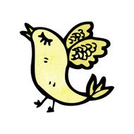 cartoon little bird N24