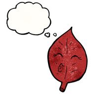 cartoon leaf with face N6