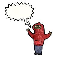 teen in hooded sweatshirt cartoon