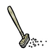 cartoon sweeping brush N2