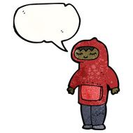 teen in hooded sweatshirt cartoon N2