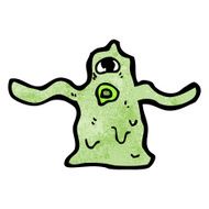 cartoon slime blob monster N7