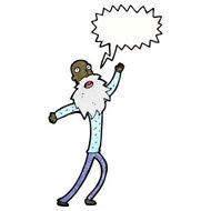 cartoon old man singing N2