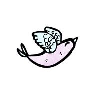 cartoon exotic bird N6