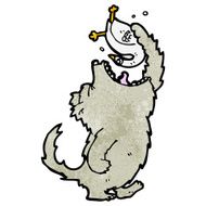 cartoon big bad wolf N5