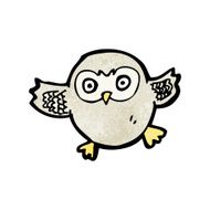 Cartoon Little Owl N18