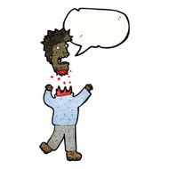 cartoon man with severed head N5