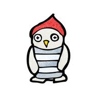 Cartoon Little Owl N20