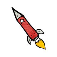 Cartoon Rocket N52