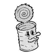 Cartoon Tin Can N5
