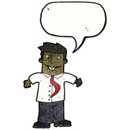 cartoon confused businessman N2