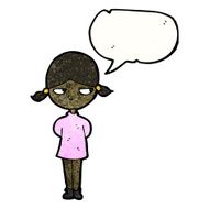 cartoon annoyed woman N211