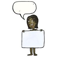 cartoon woman changing behind towel