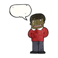 cartoon friendly man N29