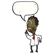 enthusiastic man with speech bubble cartoon N2