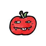 vampire apple cartoon N2