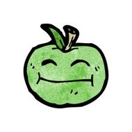 Apple Cartoon Character N7