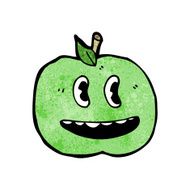 Apple Cartoon Character N8