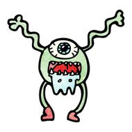 scary alien cartoon N4