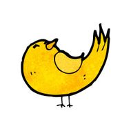 Cartoon Bird N439