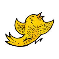 Cartoon Bird N440