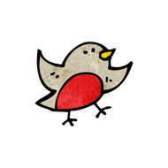 cartoon robin symbol N6