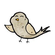 Cartoon Bird N443