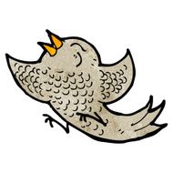Cartoon Bird N444