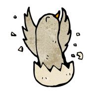Cartoon Bird N446