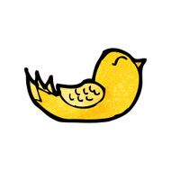 Cartoon Bird N447