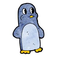 Cartoon penguin N84