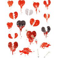 hearts cartoon collection