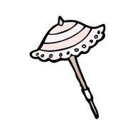 cartoon parasol N18