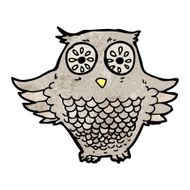 cartoon wise owl N4
