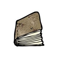 cartoon closed book N2