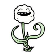 Cartoon Dandelion N7