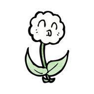 Cartoon Dandelion N8