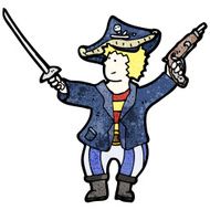 Cartoon Pirate Boy N9