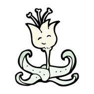 flower cartoon character N23