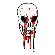 skull symbol cartoon N8