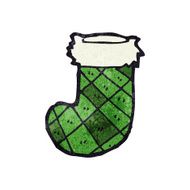 cartoon christmas stocking N7