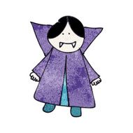 child's drawing of a vampire N2
