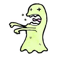 Cartoon Ghost N176