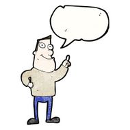 carton man explaining his idea N3