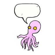 Cartoon Octopus N98
