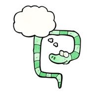 funny cartoon snake N79