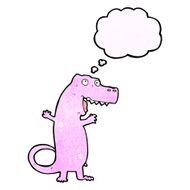 cartoon dinosaur N159